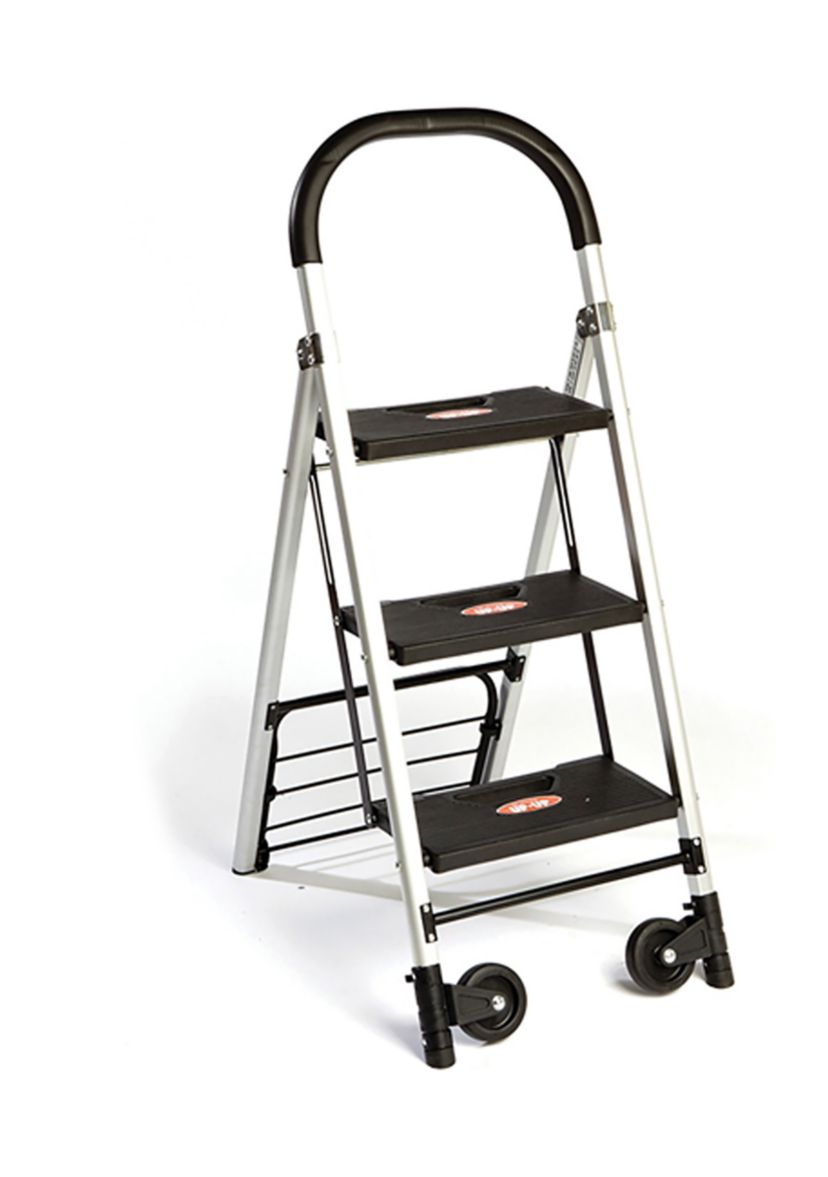 2-in-1 Step Stool Ladder