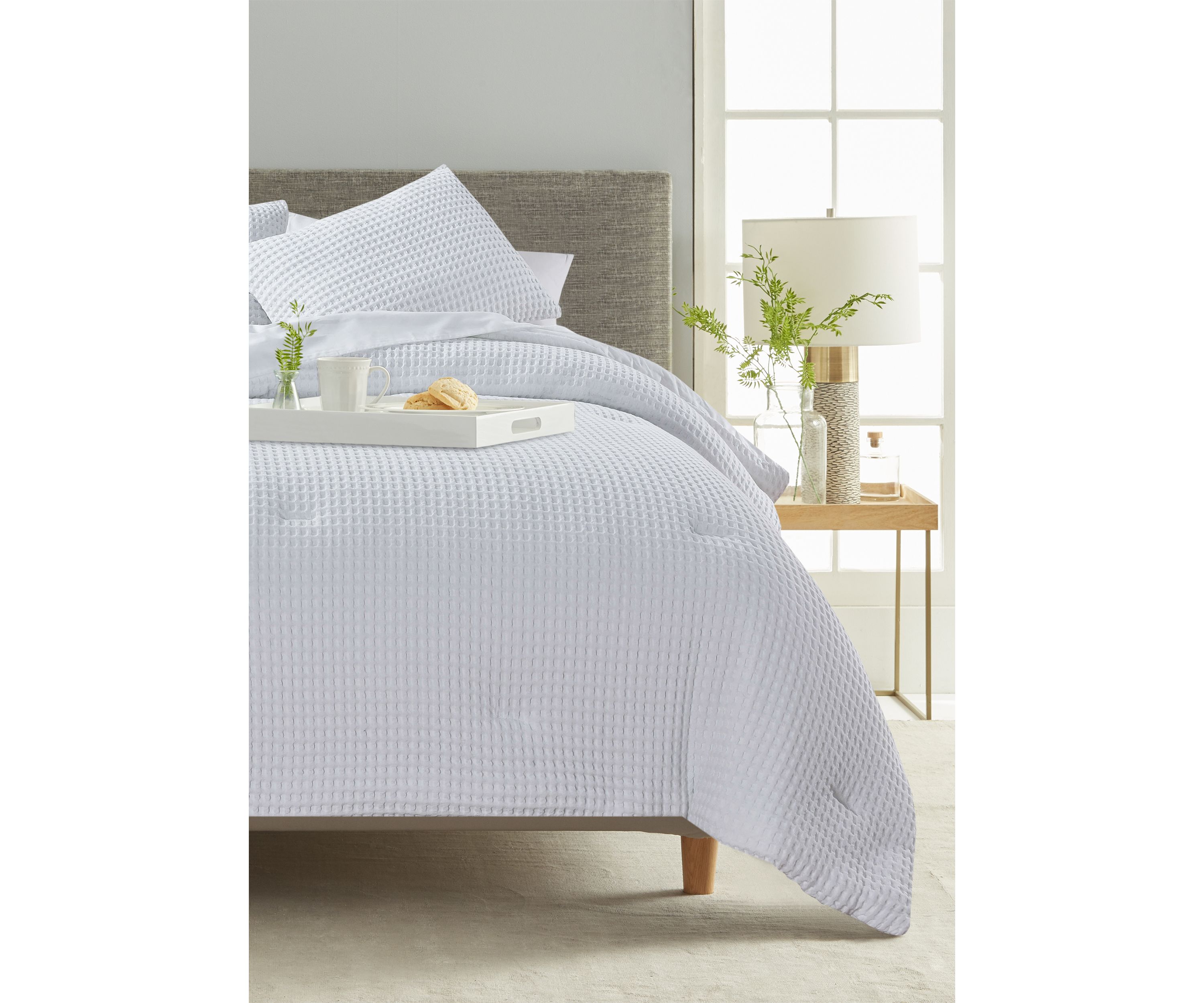 Waffle Comforter Set