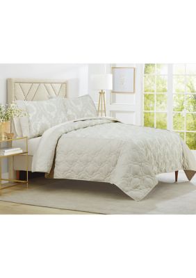 Biltmore Velvet Quilt Set - popular Brand New