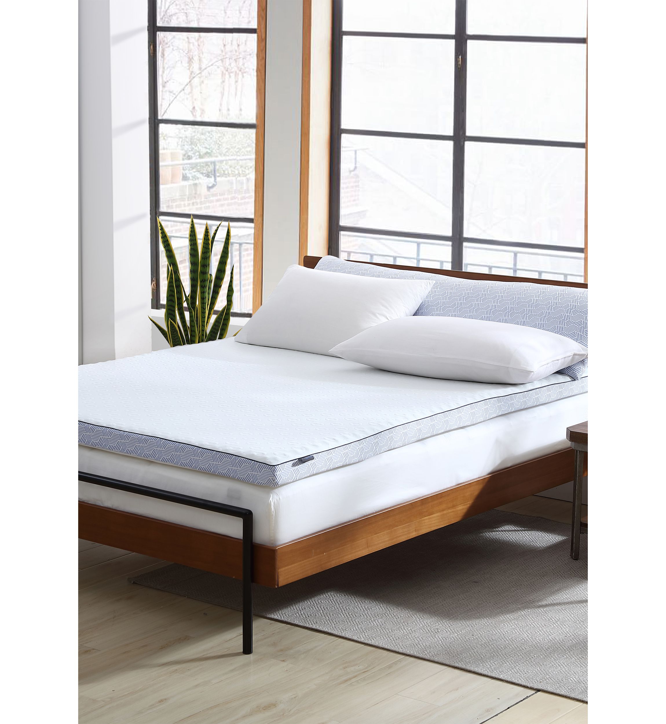 3-Inch Copper Memory Foam Mattress Topper