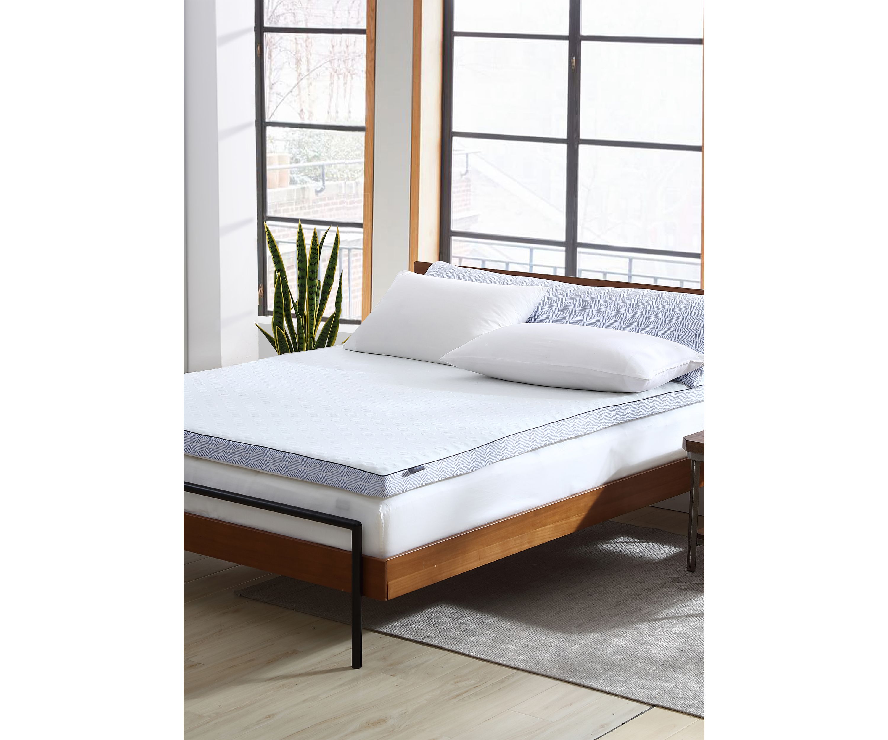 3-Inch Copper Memory Foam Mattress Topper