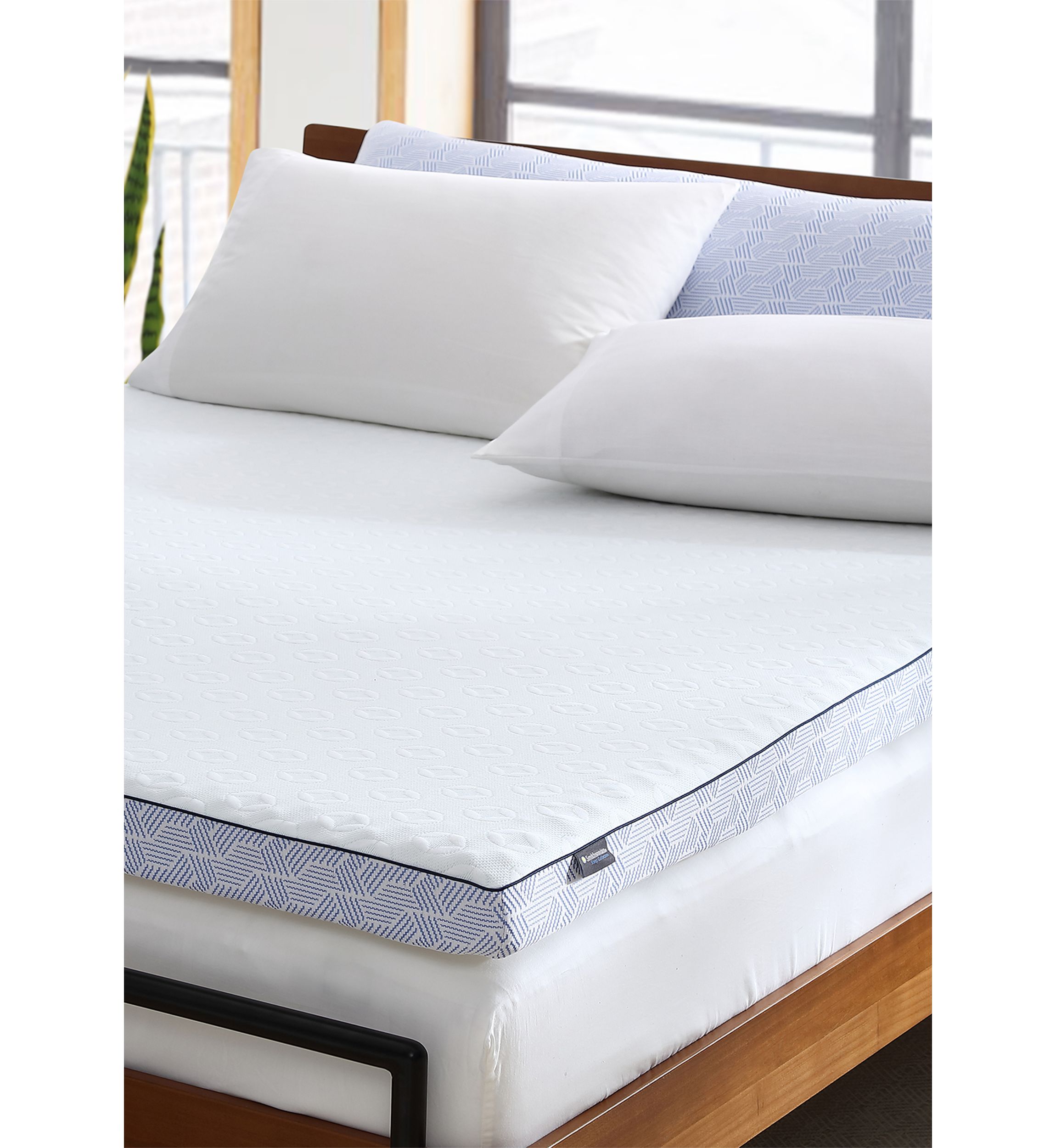 3-Inch Copper Memory Foam Mattress Topper