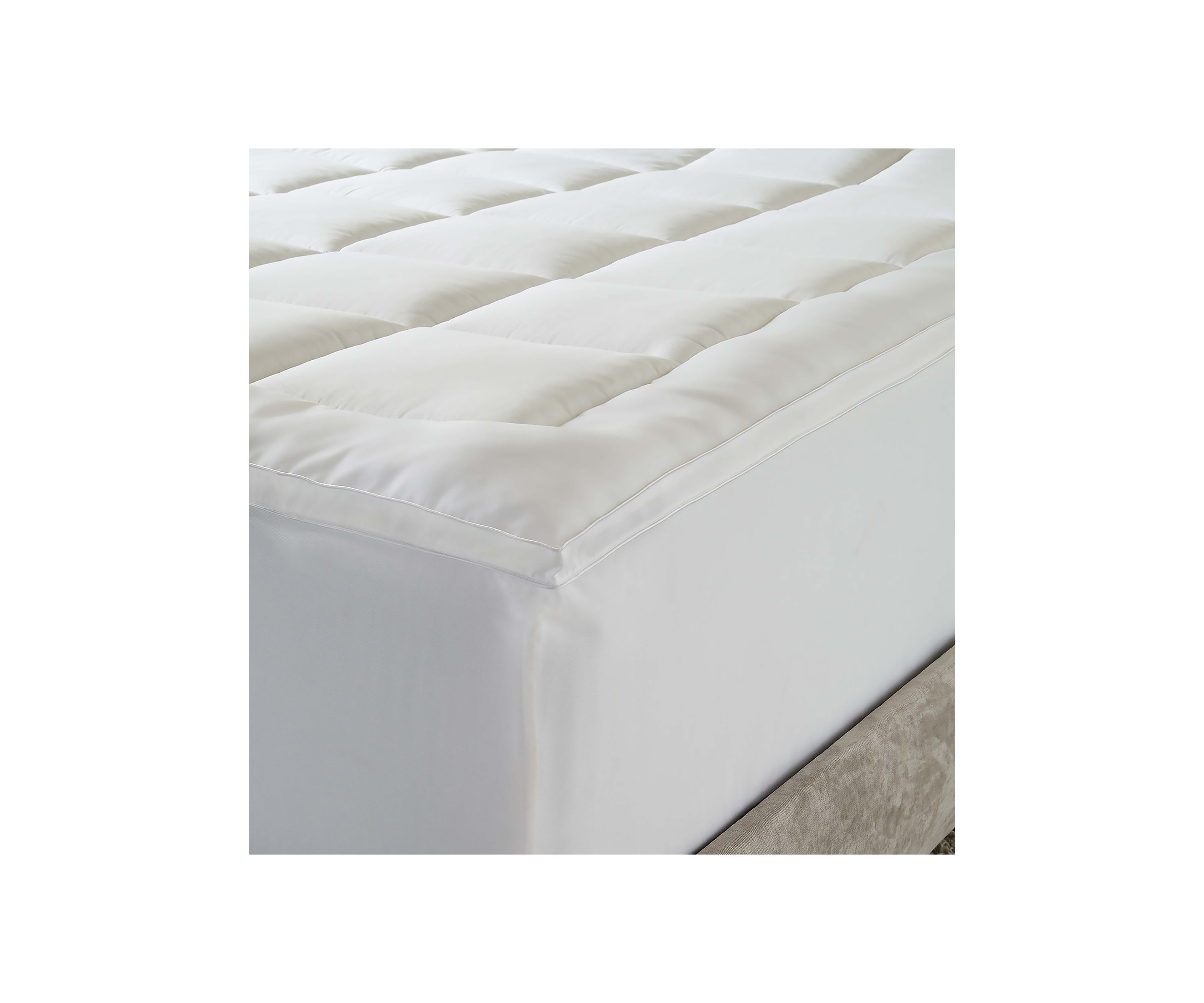1.5 Inch Comfort Microfiber Gusseted Fiberbed