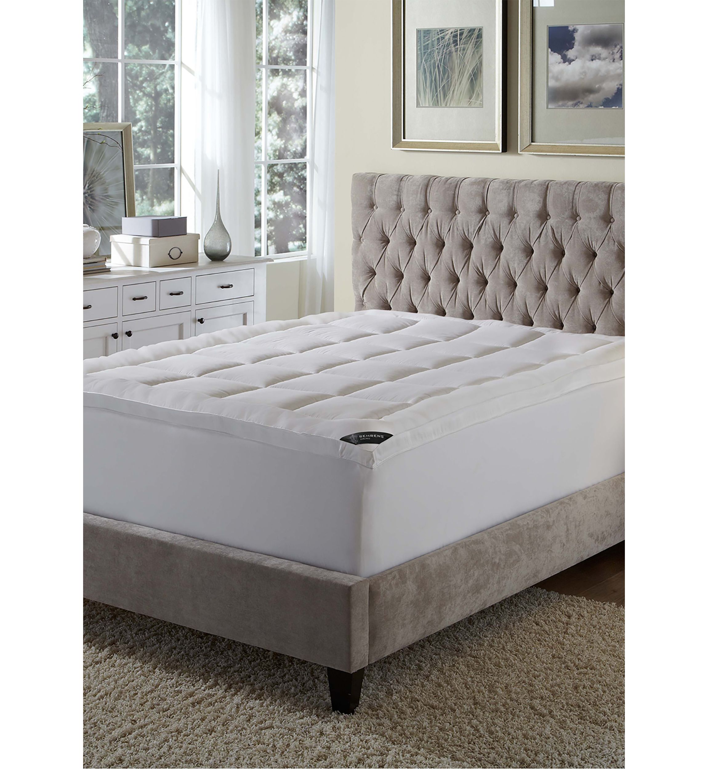 England 3 Inch High Loft Fiberbed