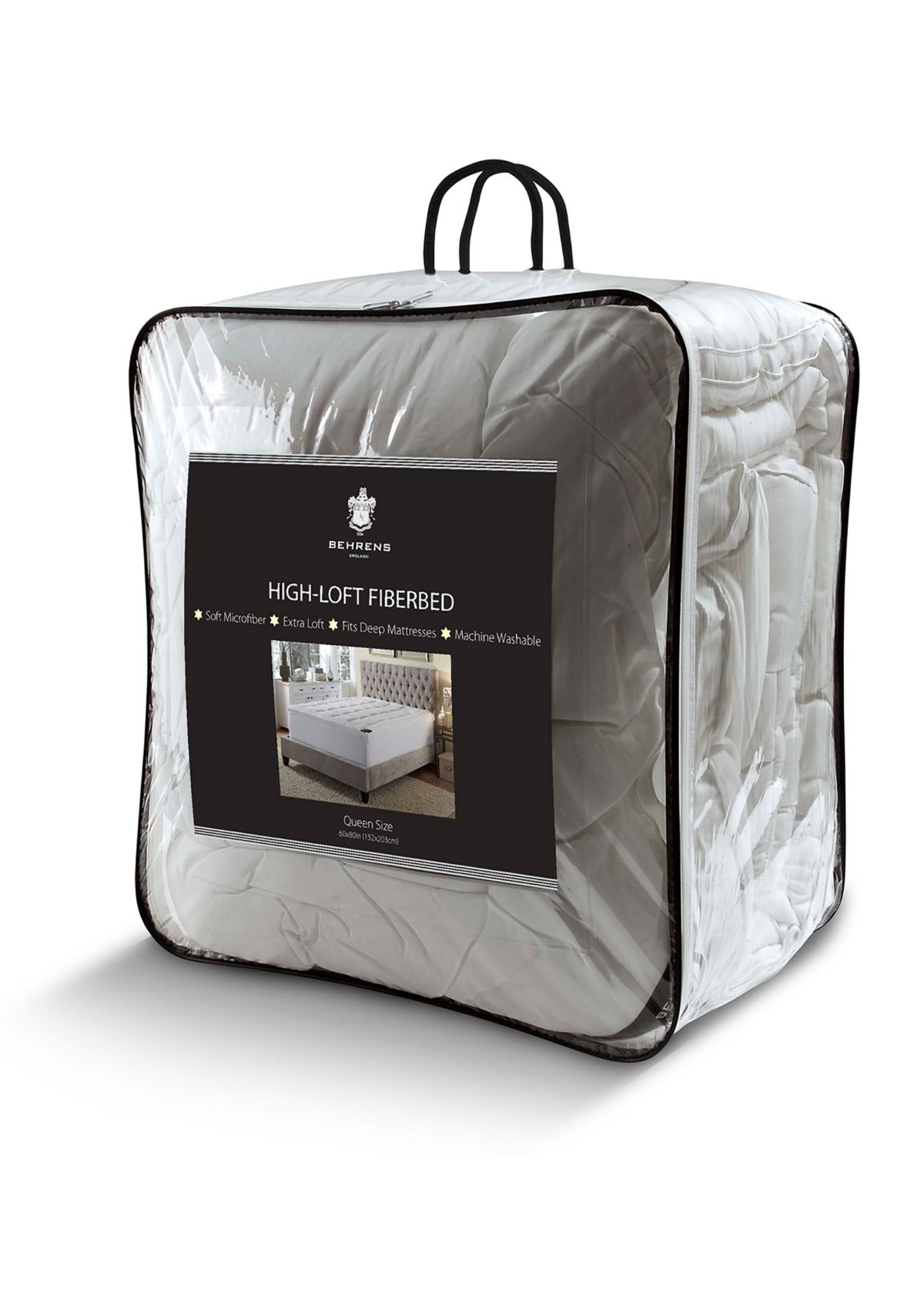 England 3 Inch High Loft Fiberbed