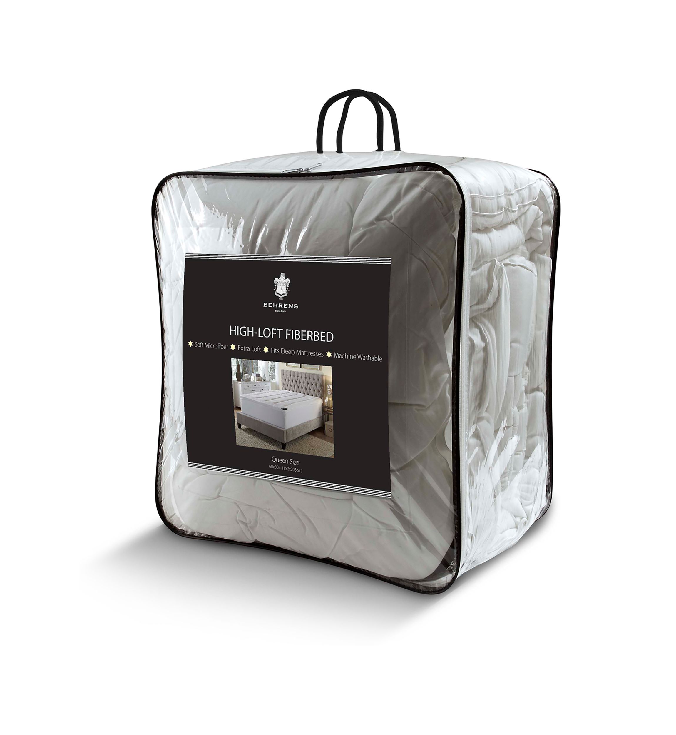 England 3 Inch High Loft Fiberbed