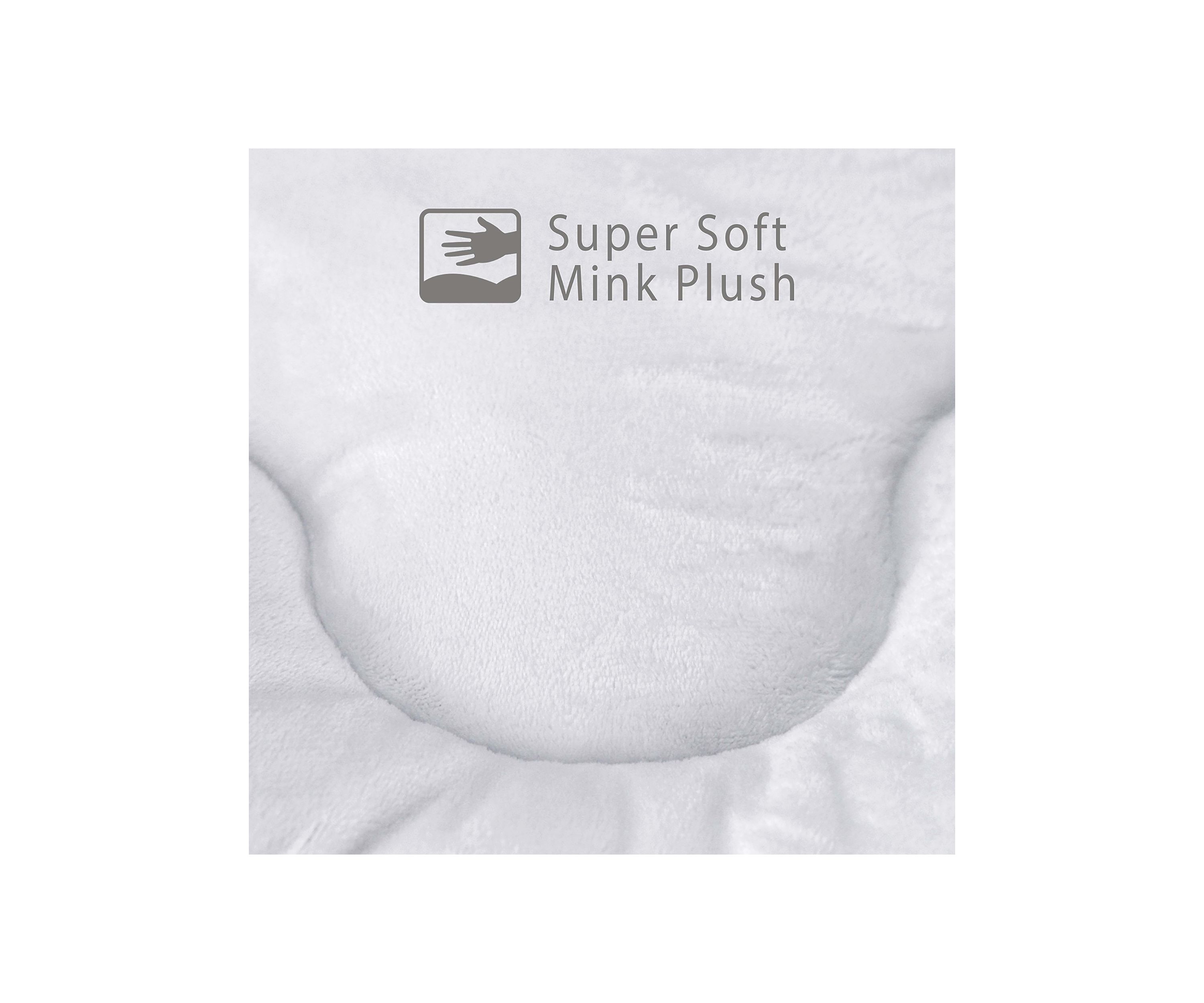 Hotel Laundry Mink Plush Fiberbed Topper