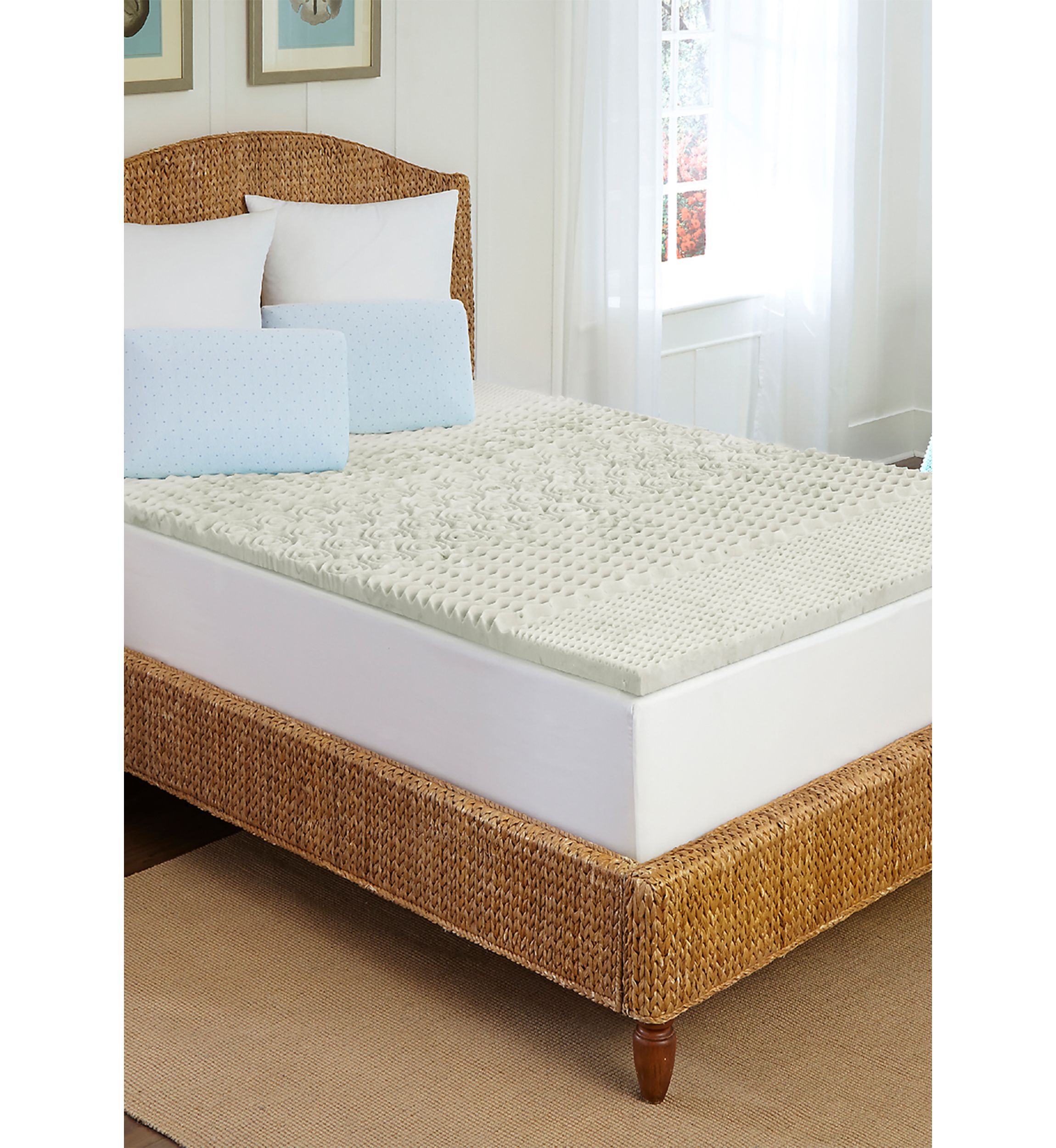 Pure Rest 5 Zone Memory Foam Topper