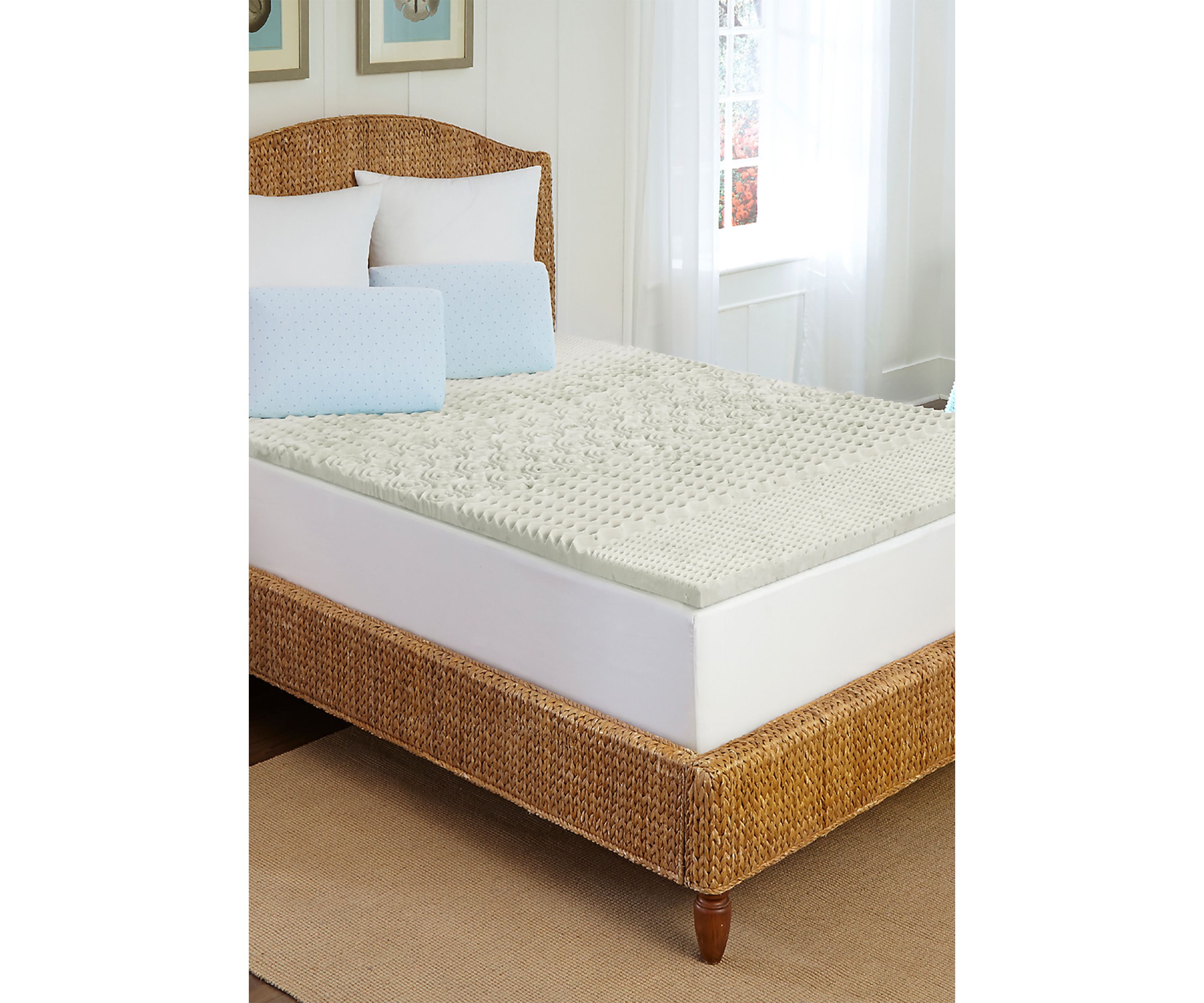 Pure Rest 5 Zone Memory Foam Topper