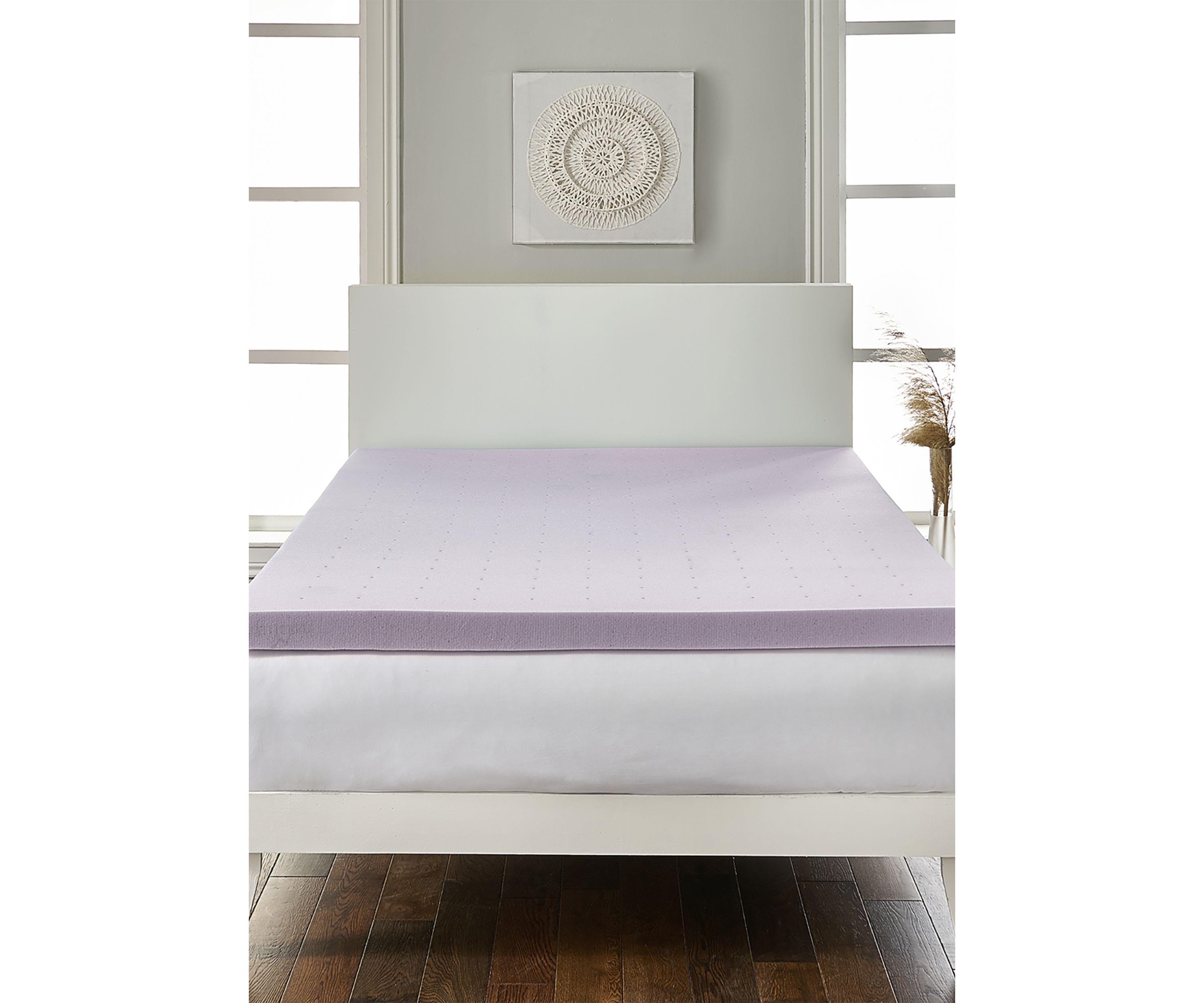 2 Inch Lavender Infused Deep Sleep Therapy Extra Soft Mattress Foam Topper 