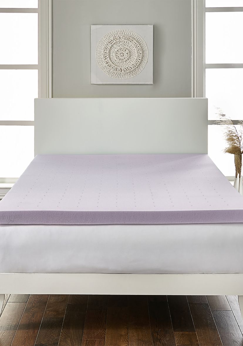 2 Inch Lavender Infused Deep Sleep Therapy Extra Soft Mattress Foam Topper 