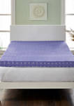 4 Inch Supreme Memory Foam Mattress Topper with Medium Firm Support