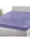 4 Inch Supreme Memory Foam Mattress Topper with Medium Firm Support