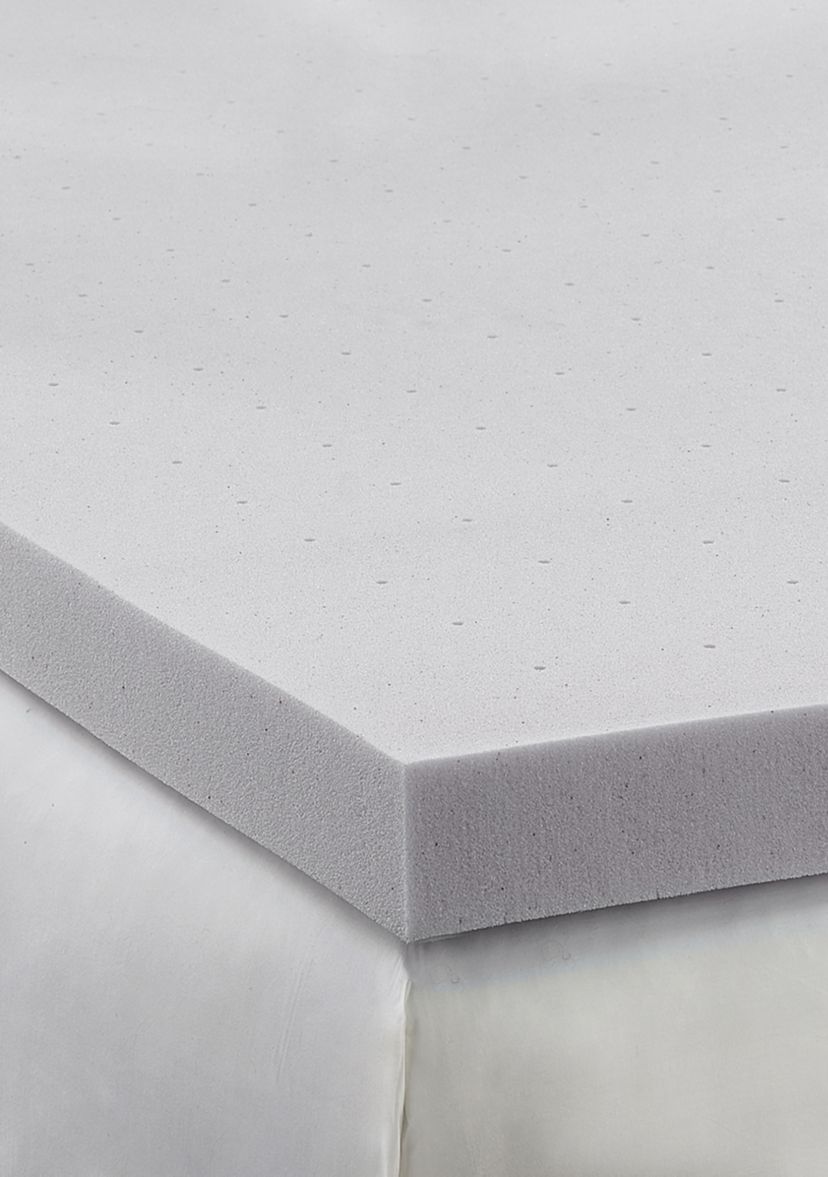 Hypoallergenic Bamboo Charcoal 2.5 Inch Memory Foam Topper