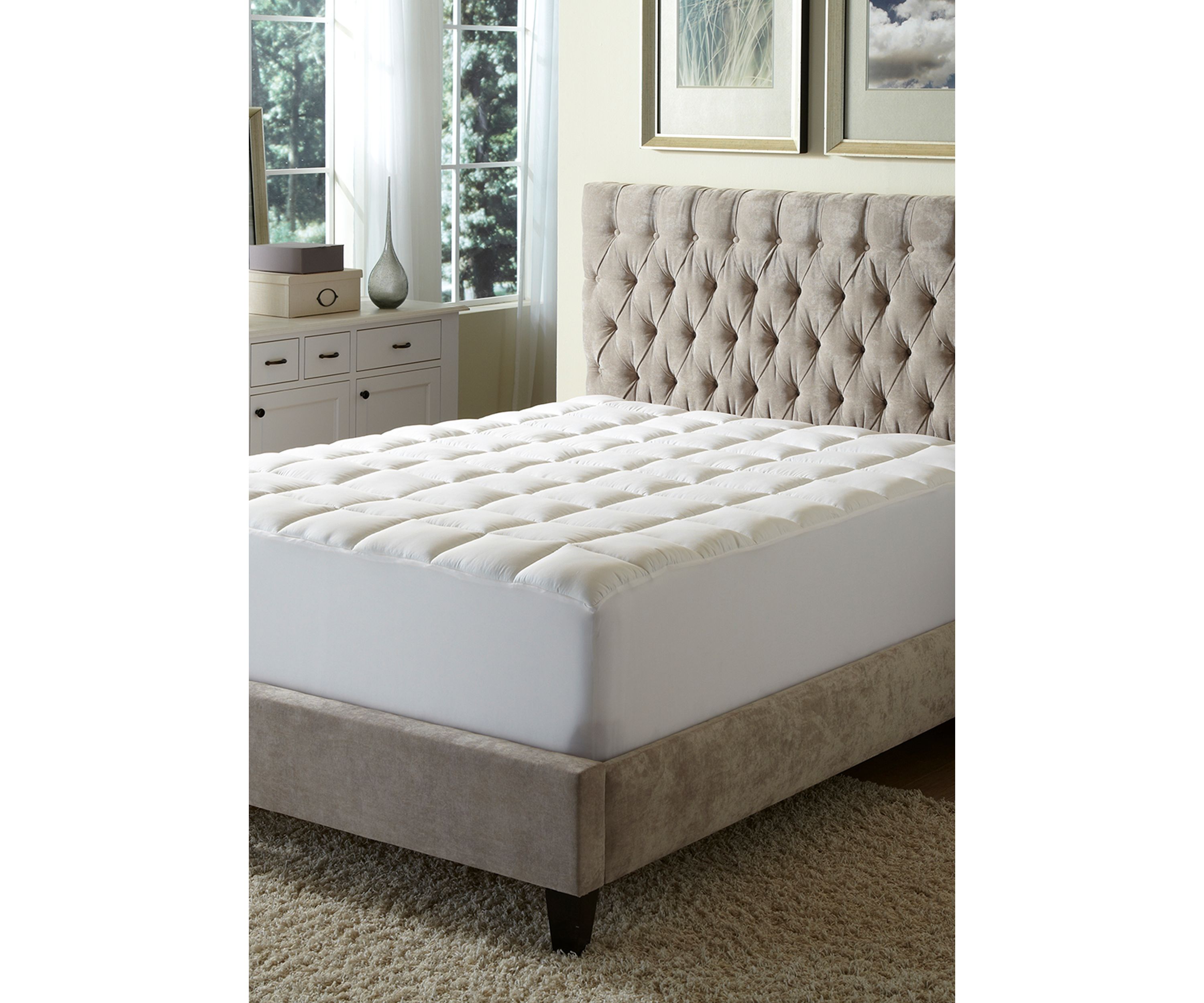 Overfilled Waterproof Mattress Pad
