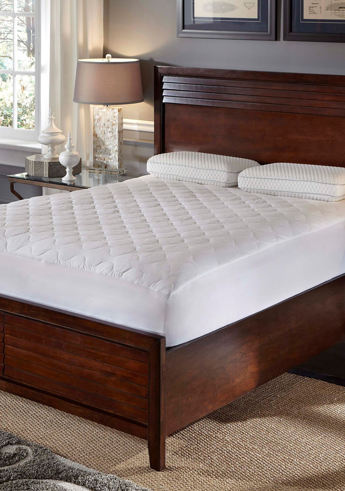 Quiet Cotton Waterproof Mattress Pad