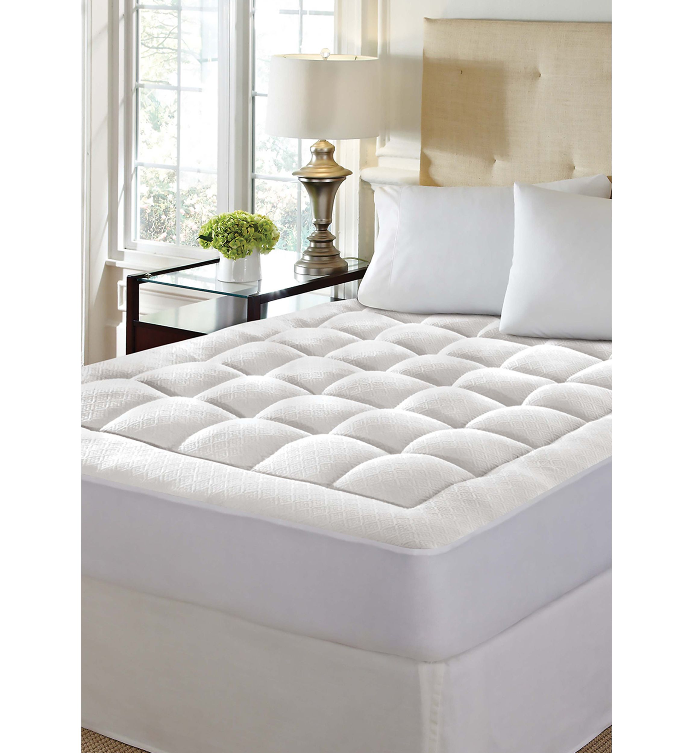 1.5inch Washable Memory Foam Mattress Pad