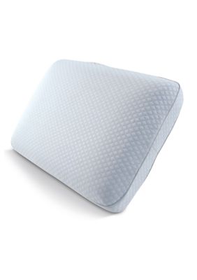 Big & Soft Cooling Gel Ventilated Memory Foam Gel Pillow with 2 Inch Gusset