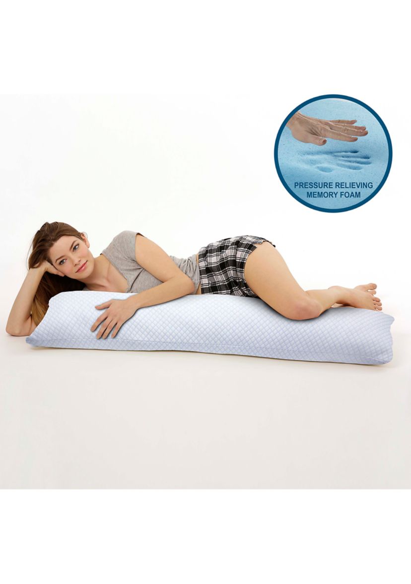  Perfect Size Cool Gel Memory Foam Body Pillow