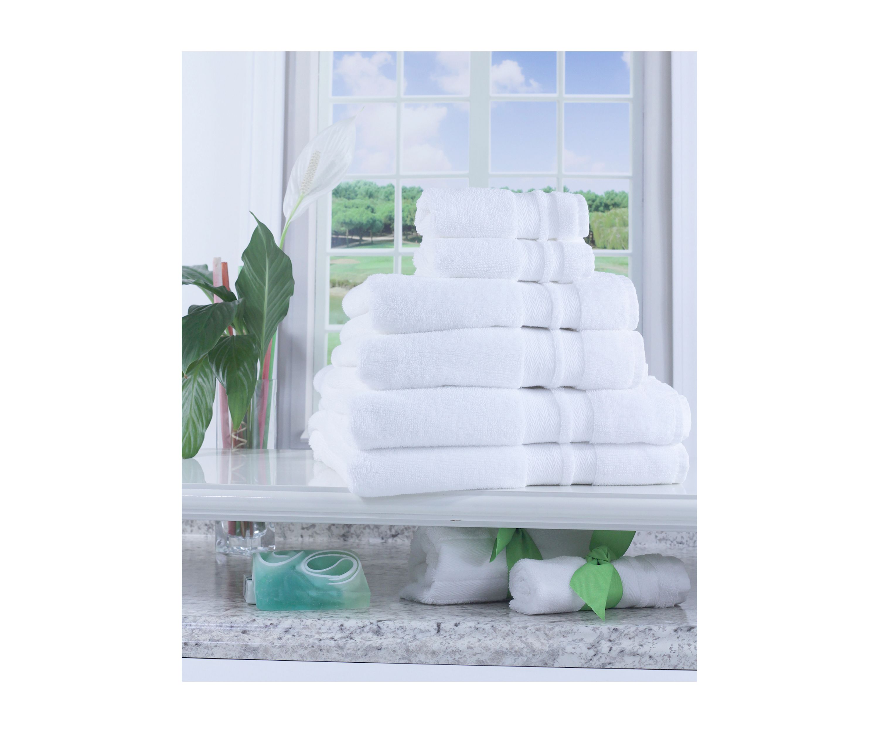 Hotel 6 Piece Bath Towel Set