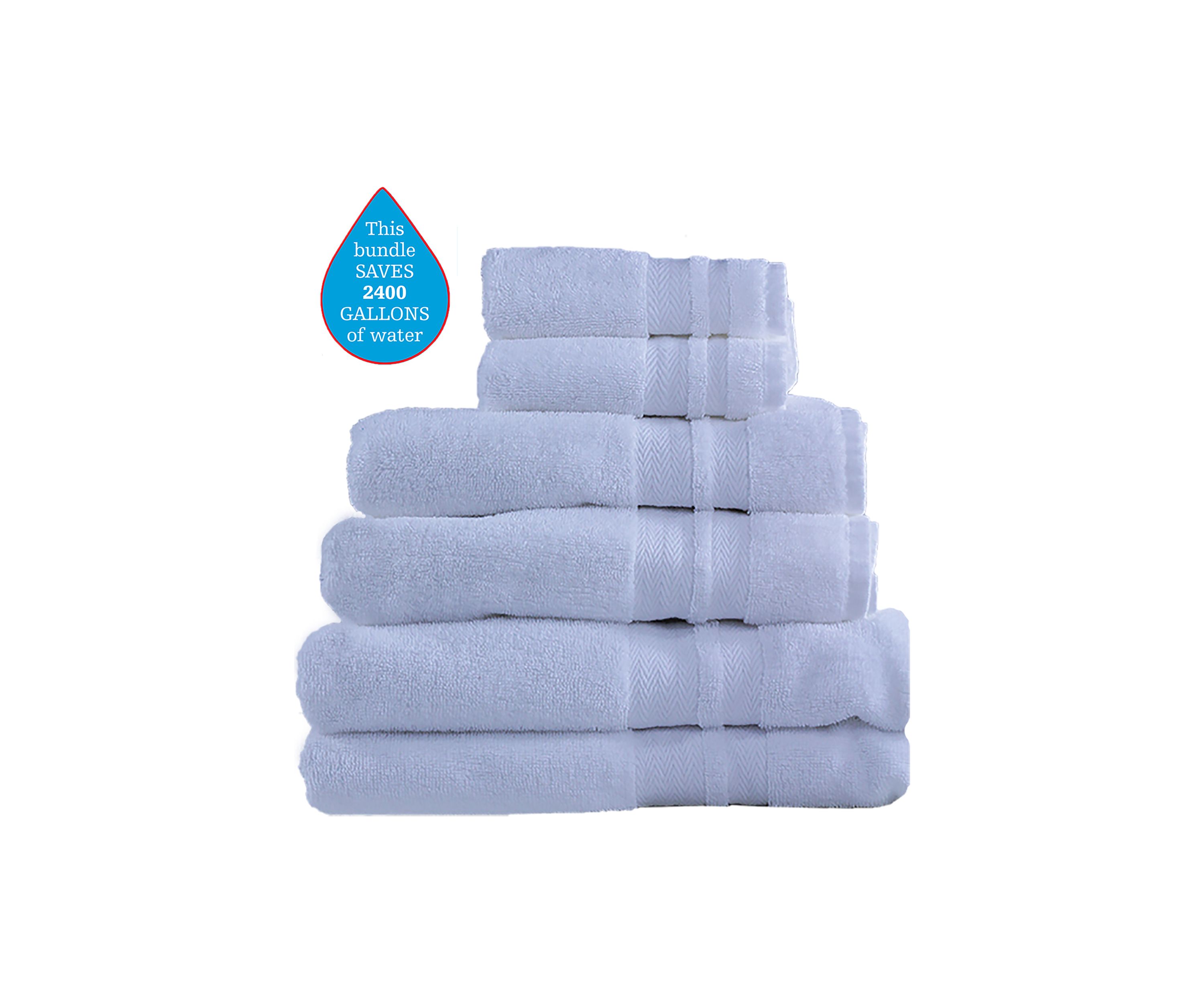 Hotel 6 Piece Bath Towel Set