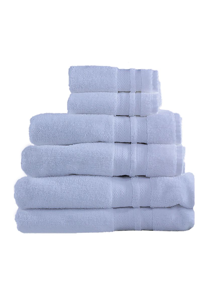 Hotel 6 Piece Bath Towel Set