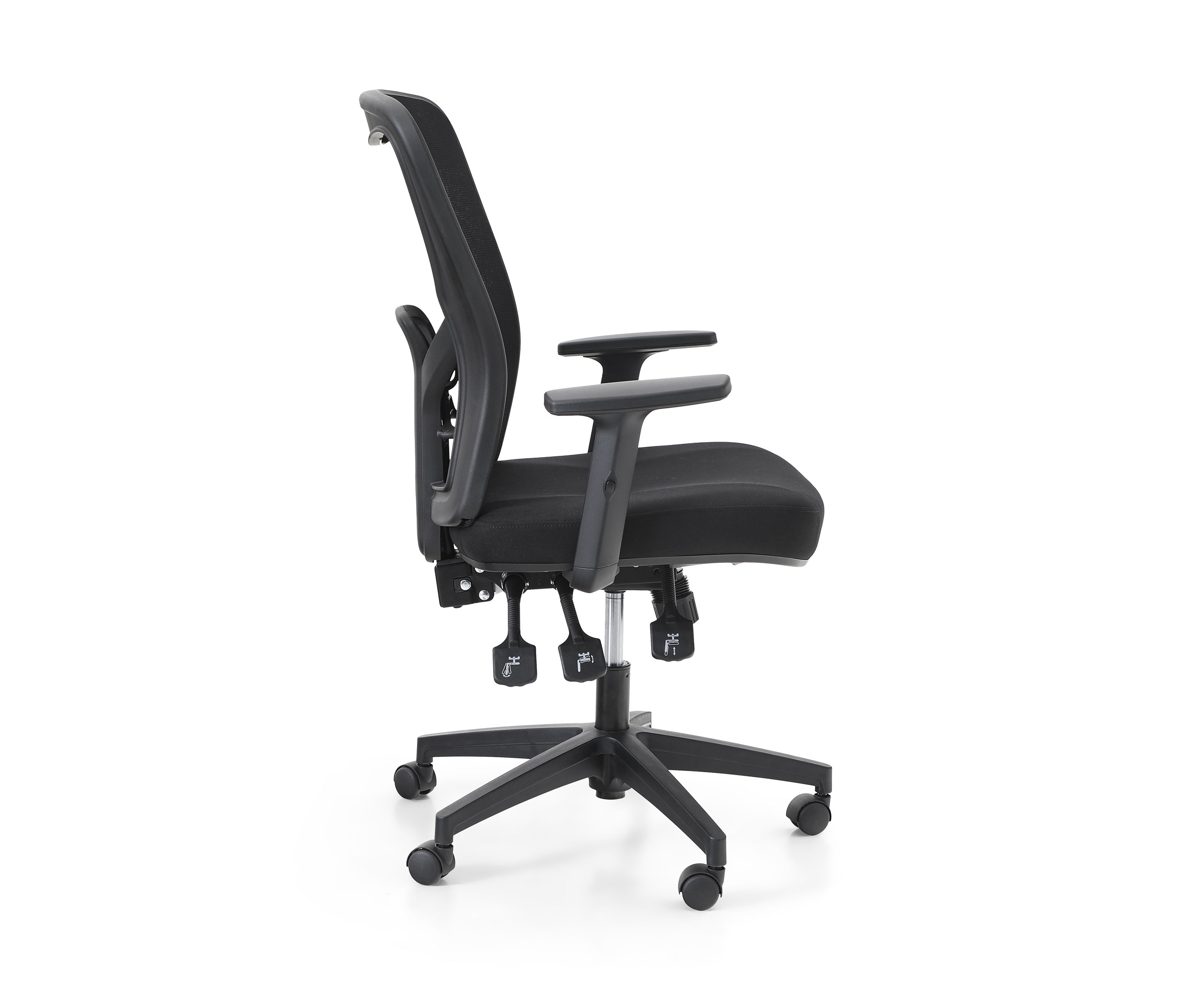 Height, Back and Rolling Adjustable Mesh Swivel Office Chair