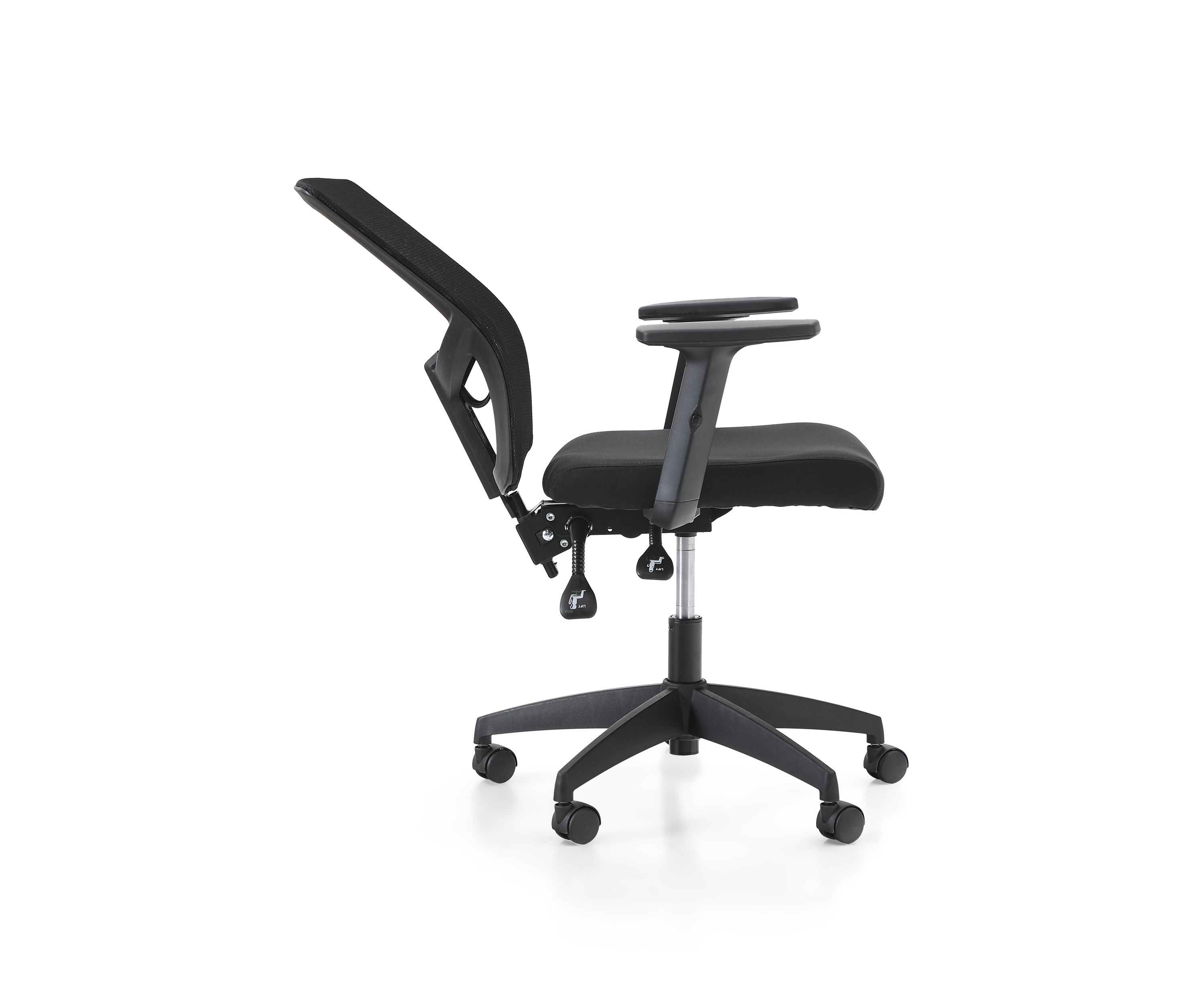 Height and Back Adjustable Mesh Swivel Office Chair