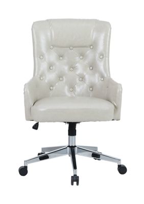 PU Leather Adjustable Swivel High Back Ergonomic Office Chair with Casters