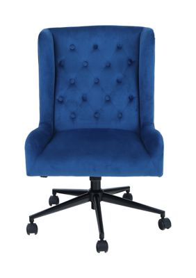 Tufted Velvet Modern Adjustable Office Chair