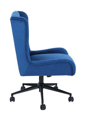 Tufted Velvet Modern Adjustable Office Chair