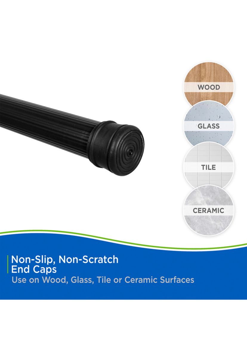 Kenney No Tools Spring Tension Utility Rod