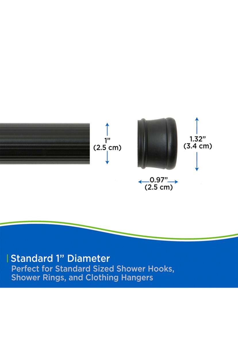 Kenney No Tools Spring Tension Utility Rod