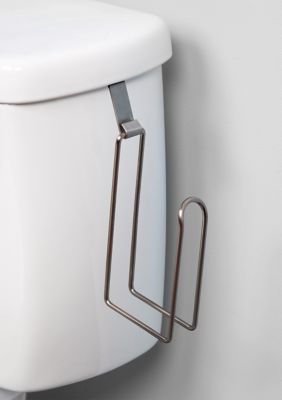 Toilet Paper Holder r, Over The Tank Two Slot Tissue Organizer