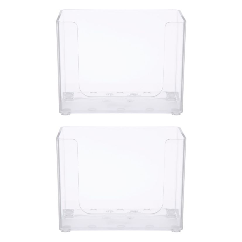 Kenney Storage Made Simple Drawer Organizer Bin, 2 Pack