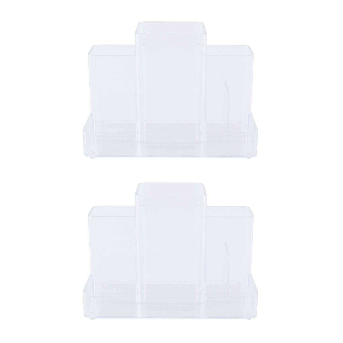 Kenney Storage Made Simple Bathroom Countertop Hair Care Center Organizer, Set of 2