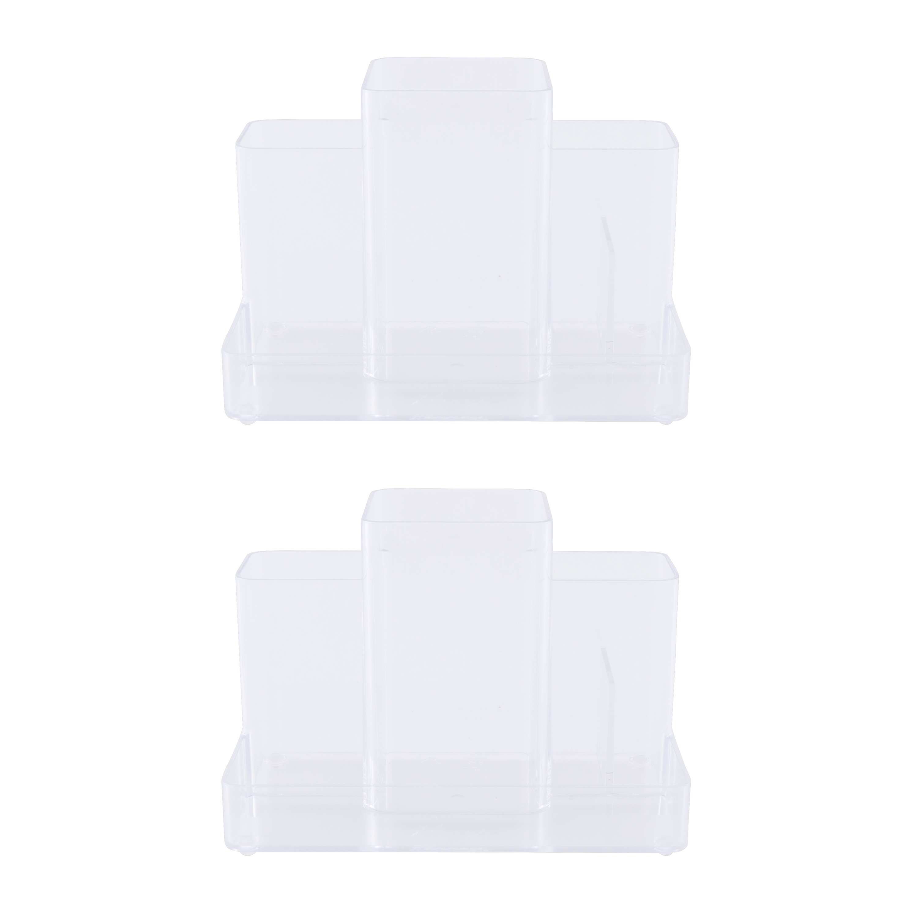 Kenney Storage Made Simple Bathroom Countertop Hair Care Center Organizer, Set of 2