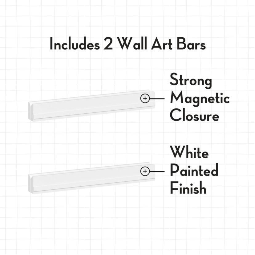 Kids Desk and Art Activity Table with 4 Storage Cubbies and 4 Removable Storage Cups - White with 2 Magnetic Art Display Bars