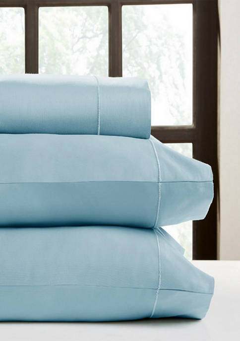 1000 Thread Count Solid Sateen Bed Sheet Set