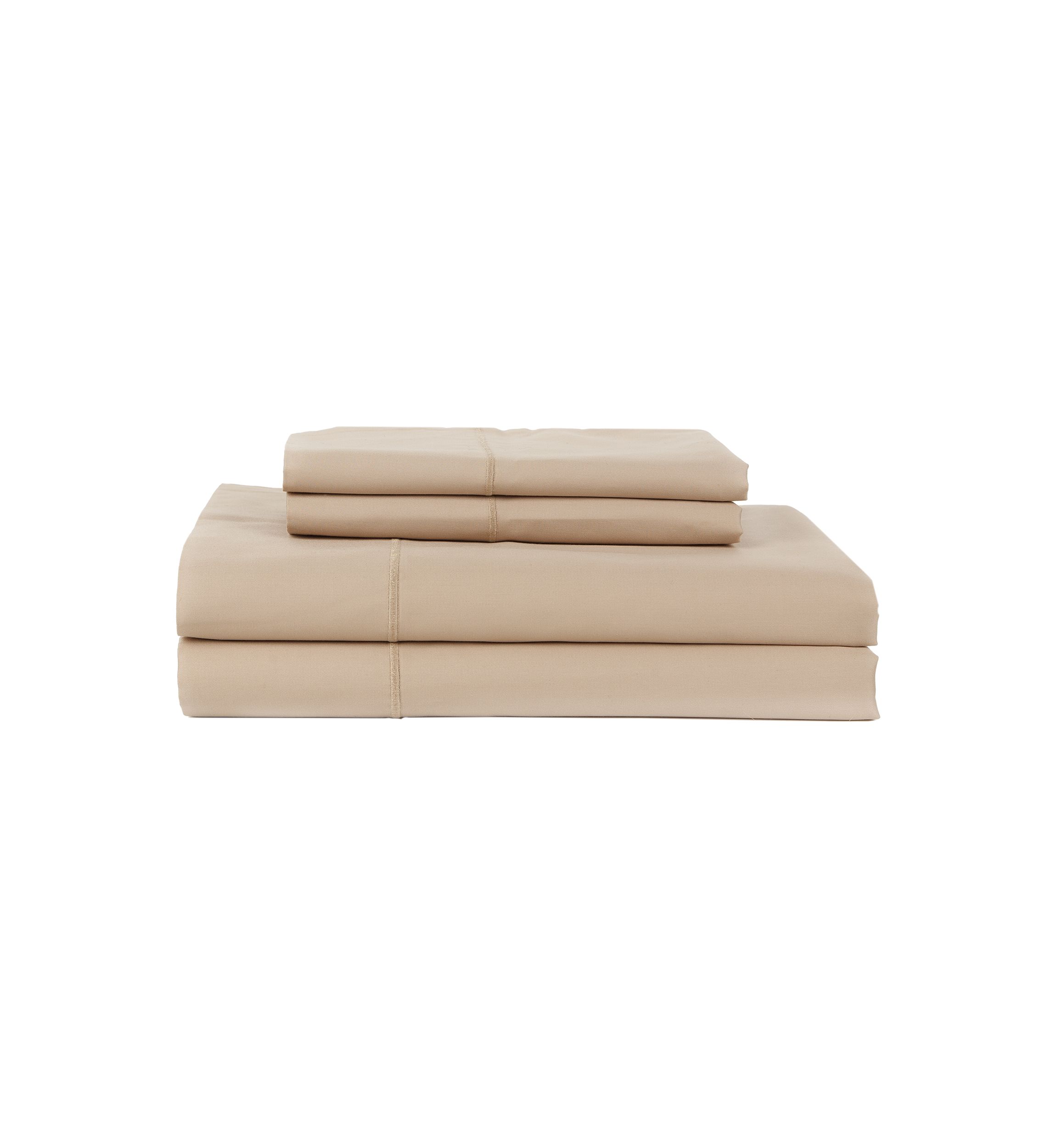 500 Thread Count Solid Sateen Bed Sheet Set