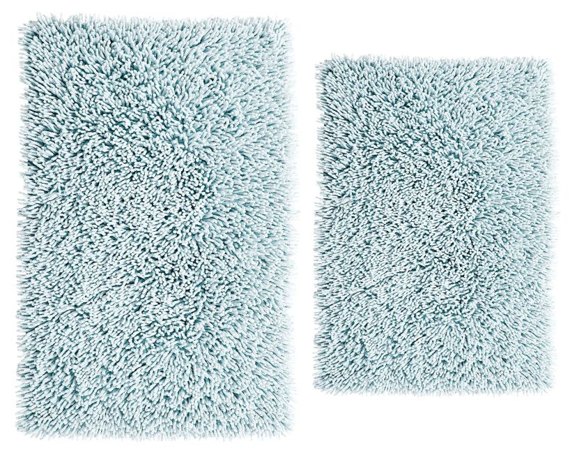 CHENILLE SHAGGY 20X30 24X40 Bath Rug Set