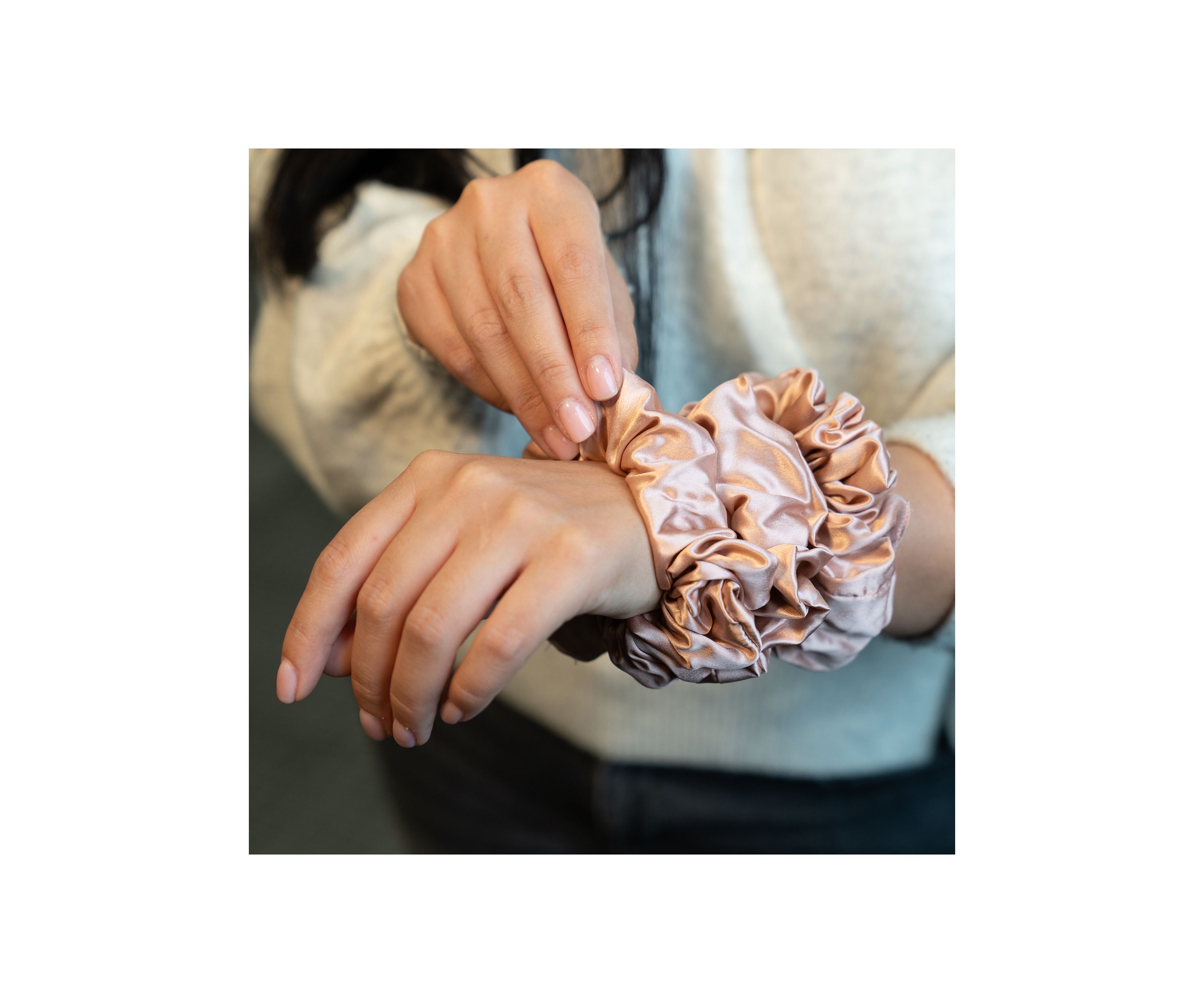 Pure Silk Regular Scrunchies