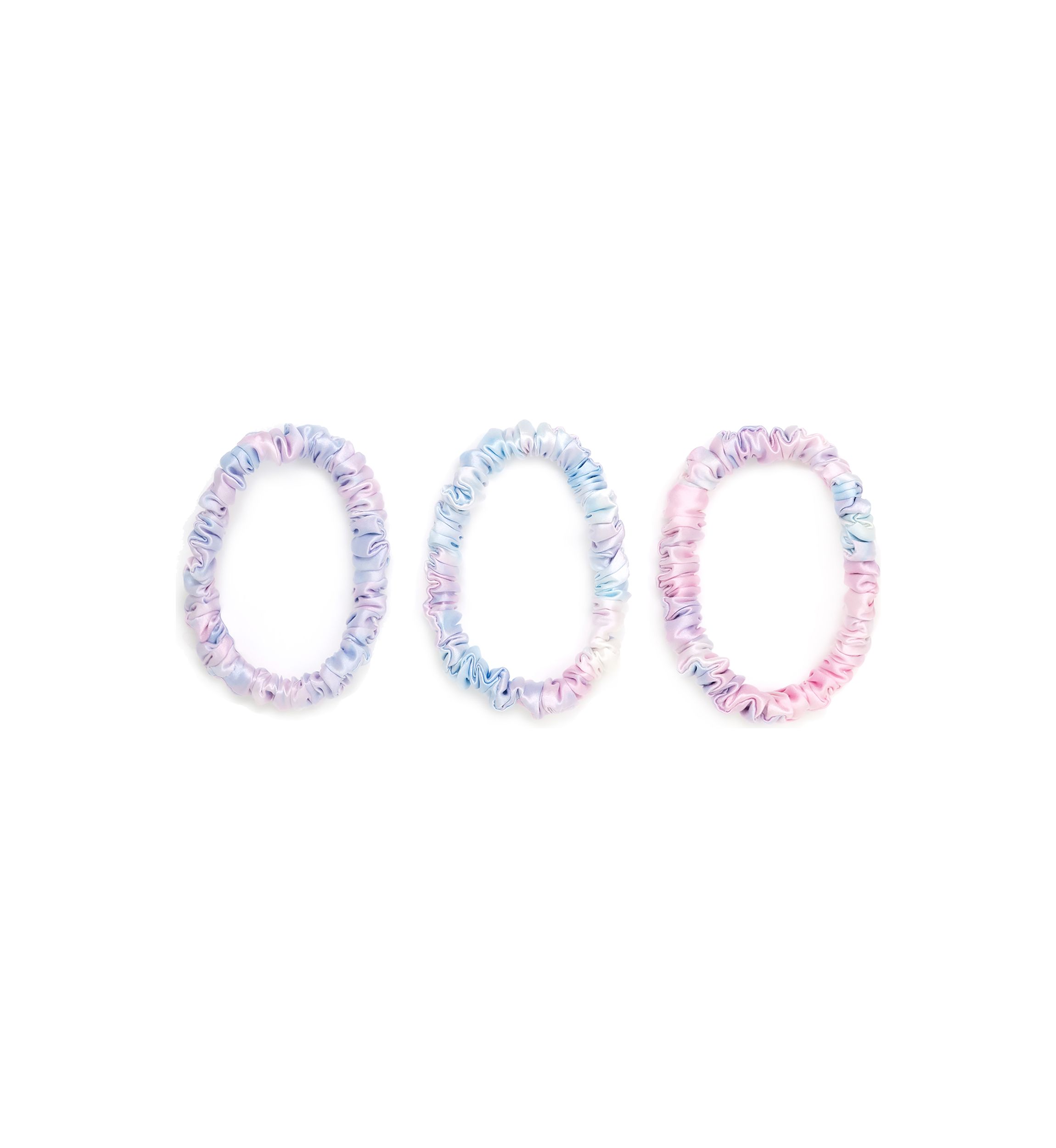 Pure Silk Skinny Scrunchies