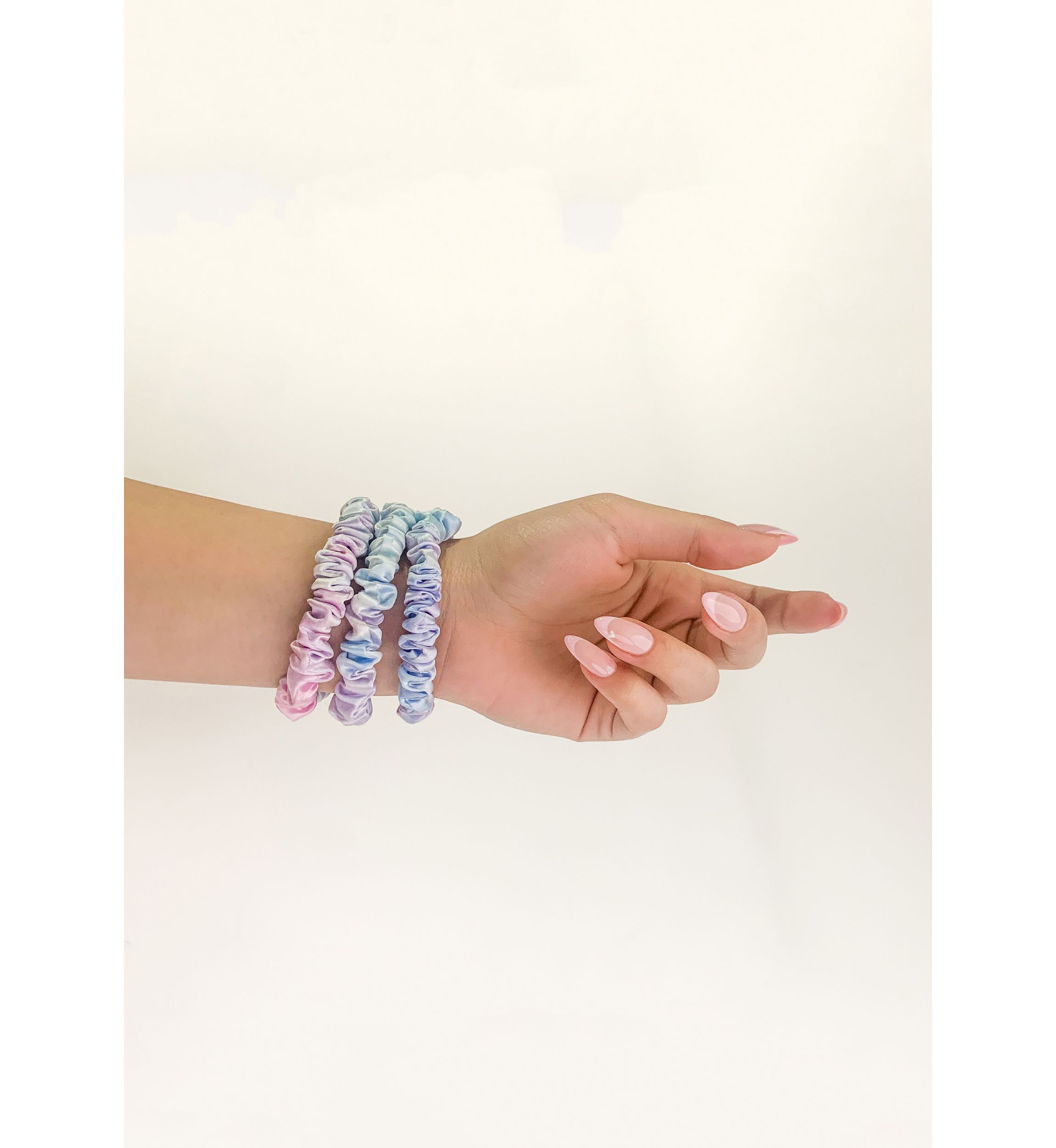 Pure Silk Skinny Scrunchies