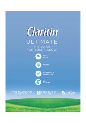 Claritin ultimate outlet allergen barrier pillow