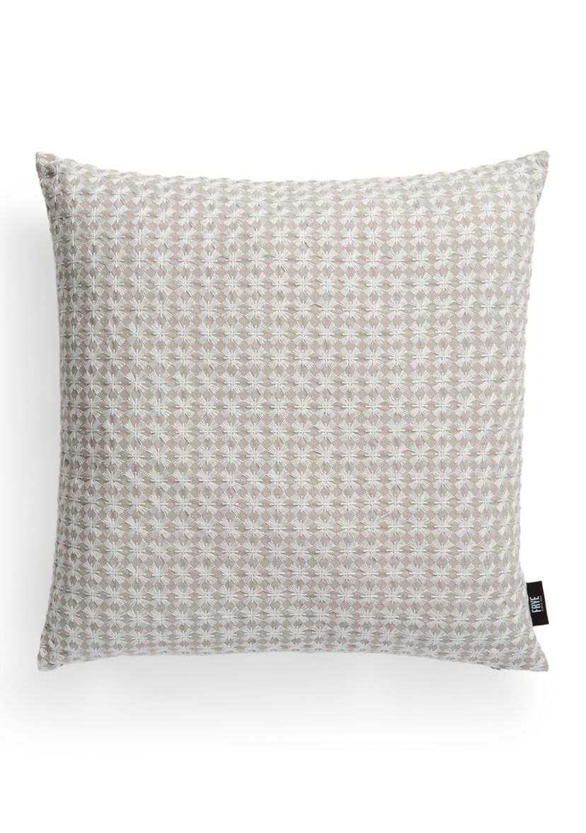 Grey Aspen Throw Pillow