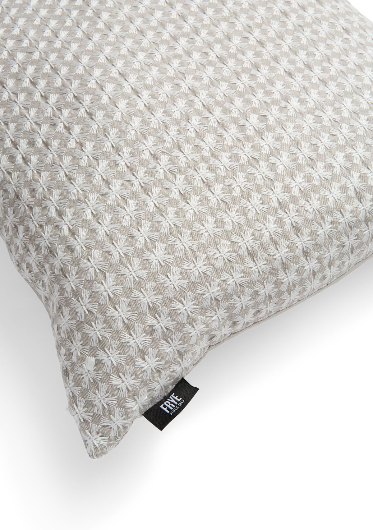 Grey Aspen Throw Pillow