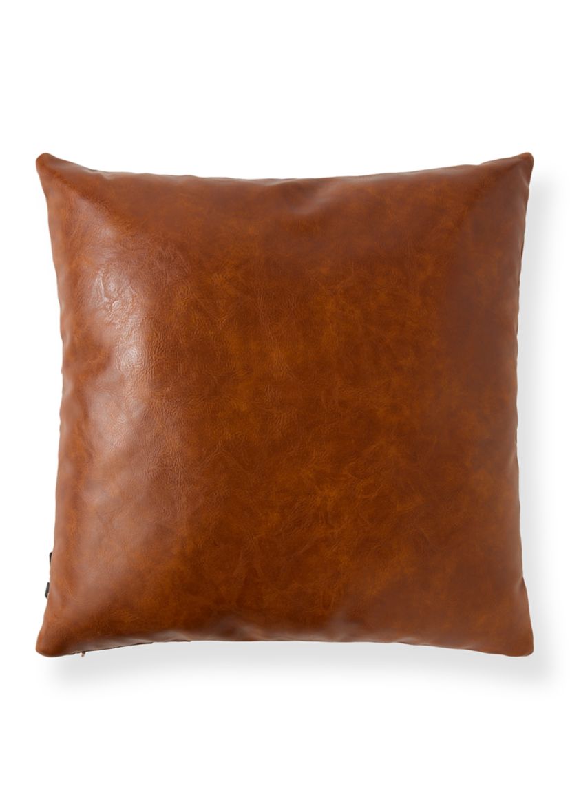 Cinnamon Woven Decorative Throw Pillow