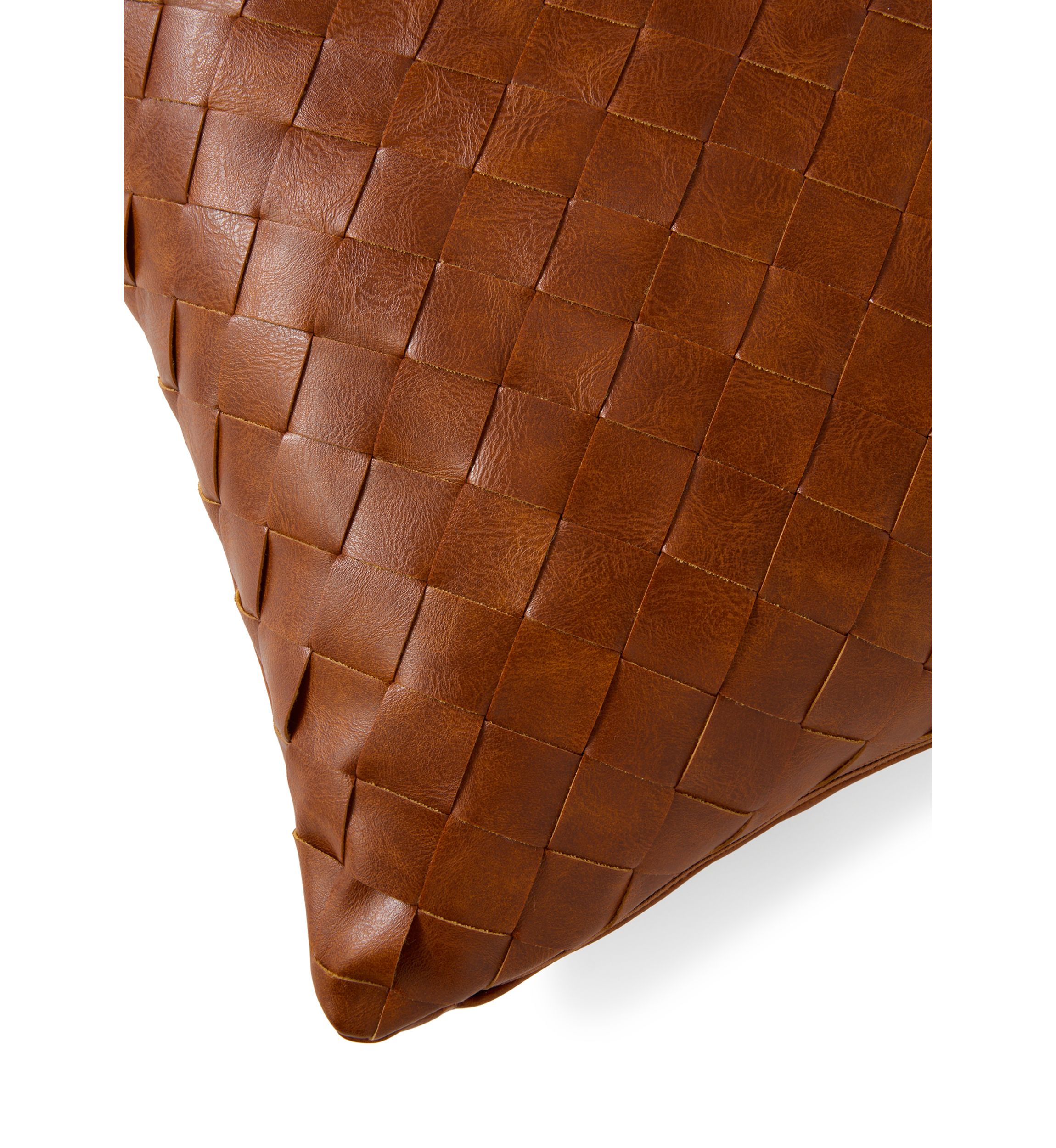 Cinnamon Woven Decorative Throw Pillow