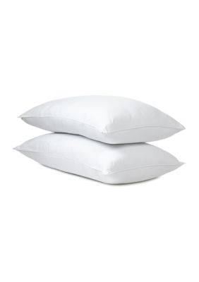 Modern. Southern. Home. Essentials 2 Pack Hypo Allergenic Bed Pillow White Standard Jumbo